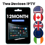 12-month IPTV subscription for 2 devices